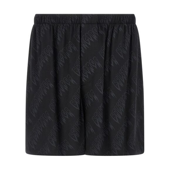 Balenciaga Men Logo Shorts